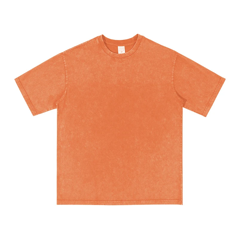 American Retro Washed T-shirt Short Sleeve Experience casual comfort with a vintage vibe. Perfect for everyday wear, sof