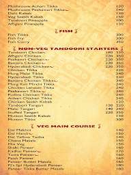 Punjab junction menu 5