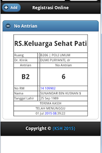   KSH Pendaftaran Online- screenshot thumbnail   