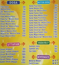 Anna Madras Cafe menu 3