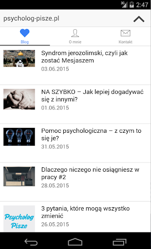 Psycholog Pisze