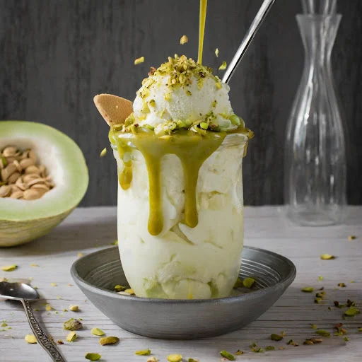 Classic Honeydew Melon Sundae