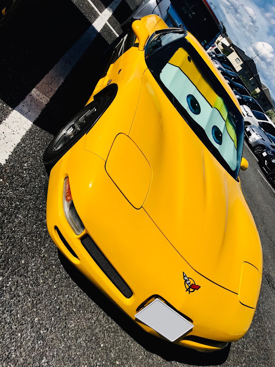 コルベット クーペの洗車・C5 Z06・おわかりいただけただろうか・筋肉痛に関するカスタム事例の投稿画像1枚目