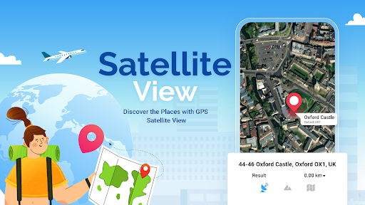 Screenshot GPS Navigation: Live Earth Map