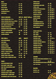 Blazing Hot Cafe & Restaurant menu 3
