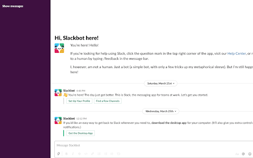 Slack hider Preview 2