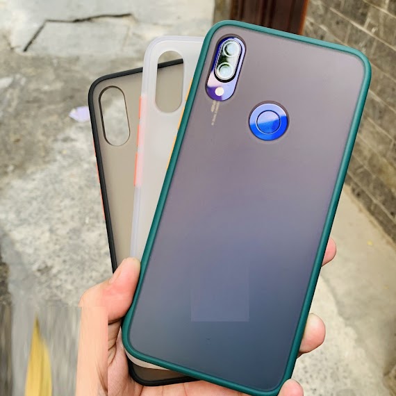 Ốp Cao Su Non Huawei Nova 3I / Y9 2019 / Y9 Prime Lưng Nhám Chống Vám Vân Tay