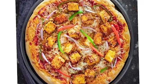 Punjabi Paneer Cheese Pizza