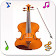 Violon réel icon