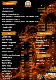 The Kosha Kosha menu 1