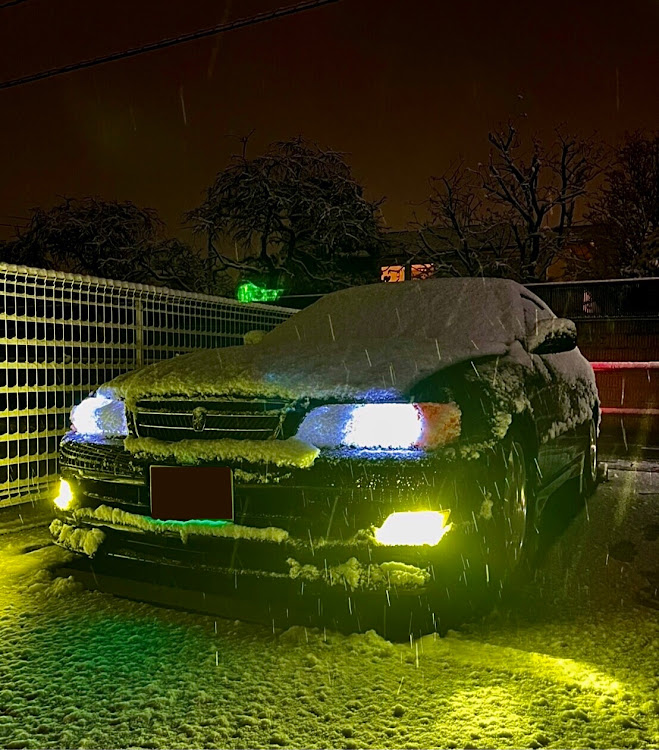 チェイサーの雪が積もったに関するカスタム事例の投稿画像1枚目