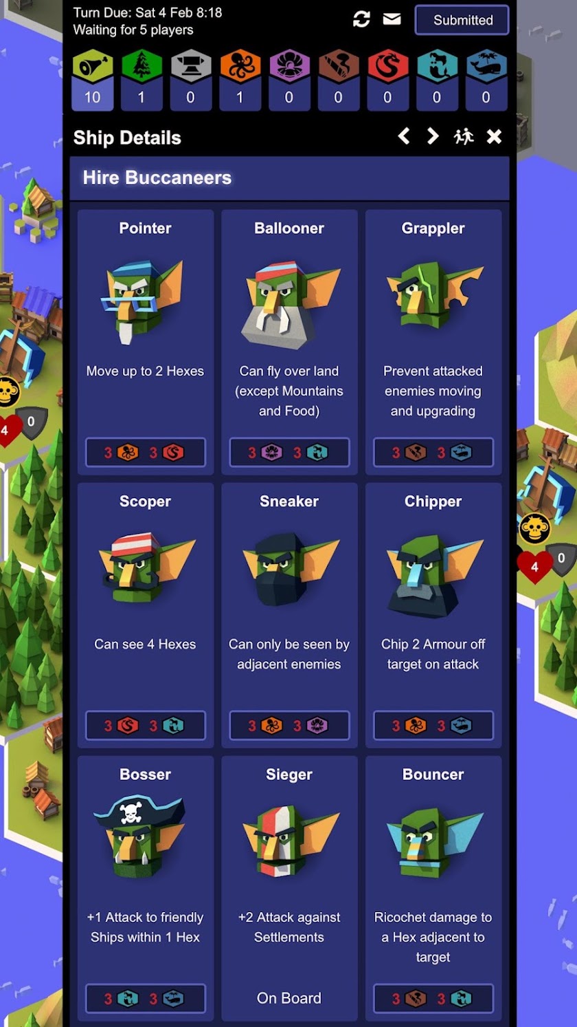 Buccaneers, Bounty &amp; Boom! Screen 2