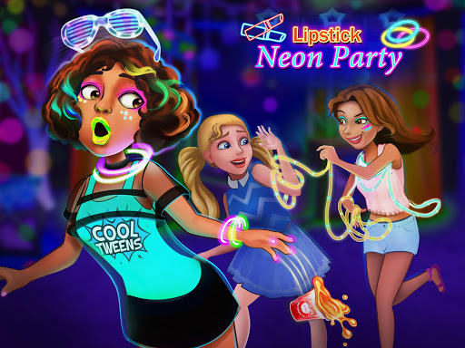 Lipstick Neon Party - BFF Fun