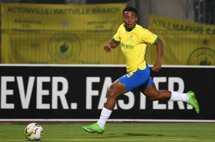 Lucas Ribeiro of Sundowns will be hoping to find the back of the net tonight against Spurs.