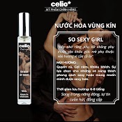 [Quà Tặng Là 1 Khẩu Trang ] Nước Hoa Vùng Kín Mini Celio 10Ml Tinh Dầu Nước Hoa Nữ Thơm Mát Gợi Cảm Thơm Lâu Dạng Xịt