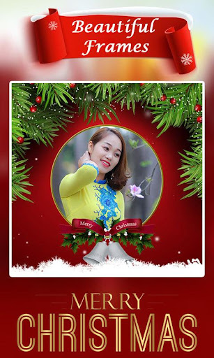 Christmas Photo Frame : Cake & Photo Card Maker