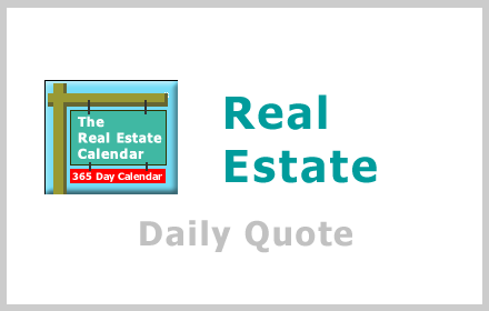 Real Estate Daily Quote small promo image