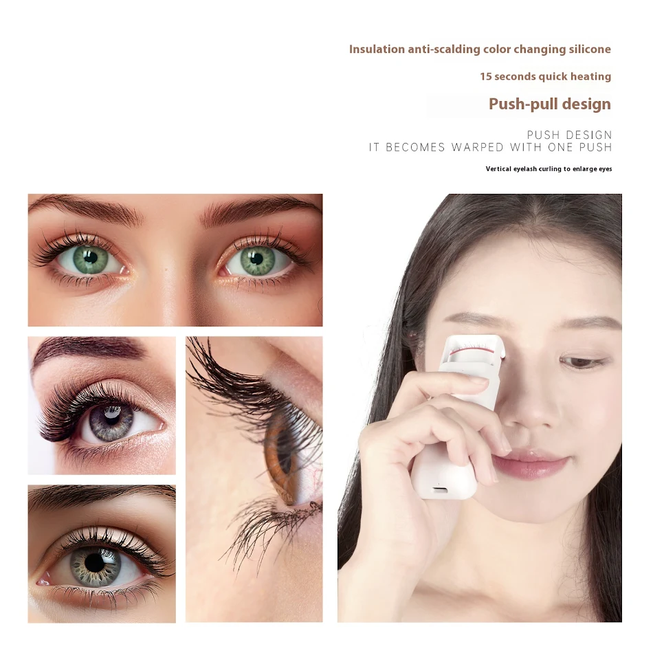 Electric Styling And Heating Eyelash Curler