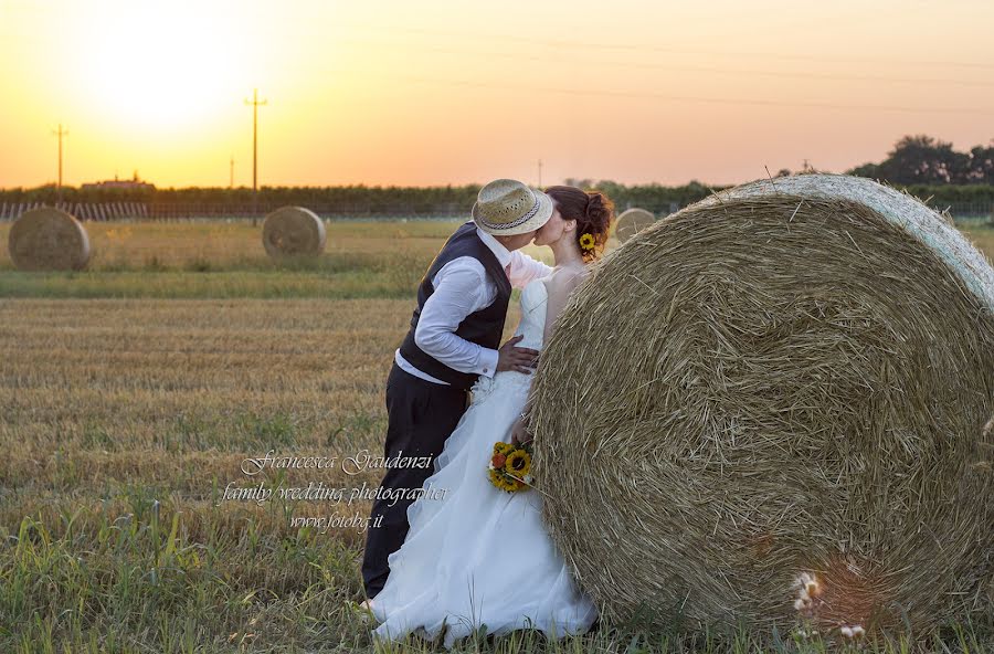 Fotografo di matrimoni Francesca Gaudenzi (francescagauden). Foto del 5 ottobre 2016