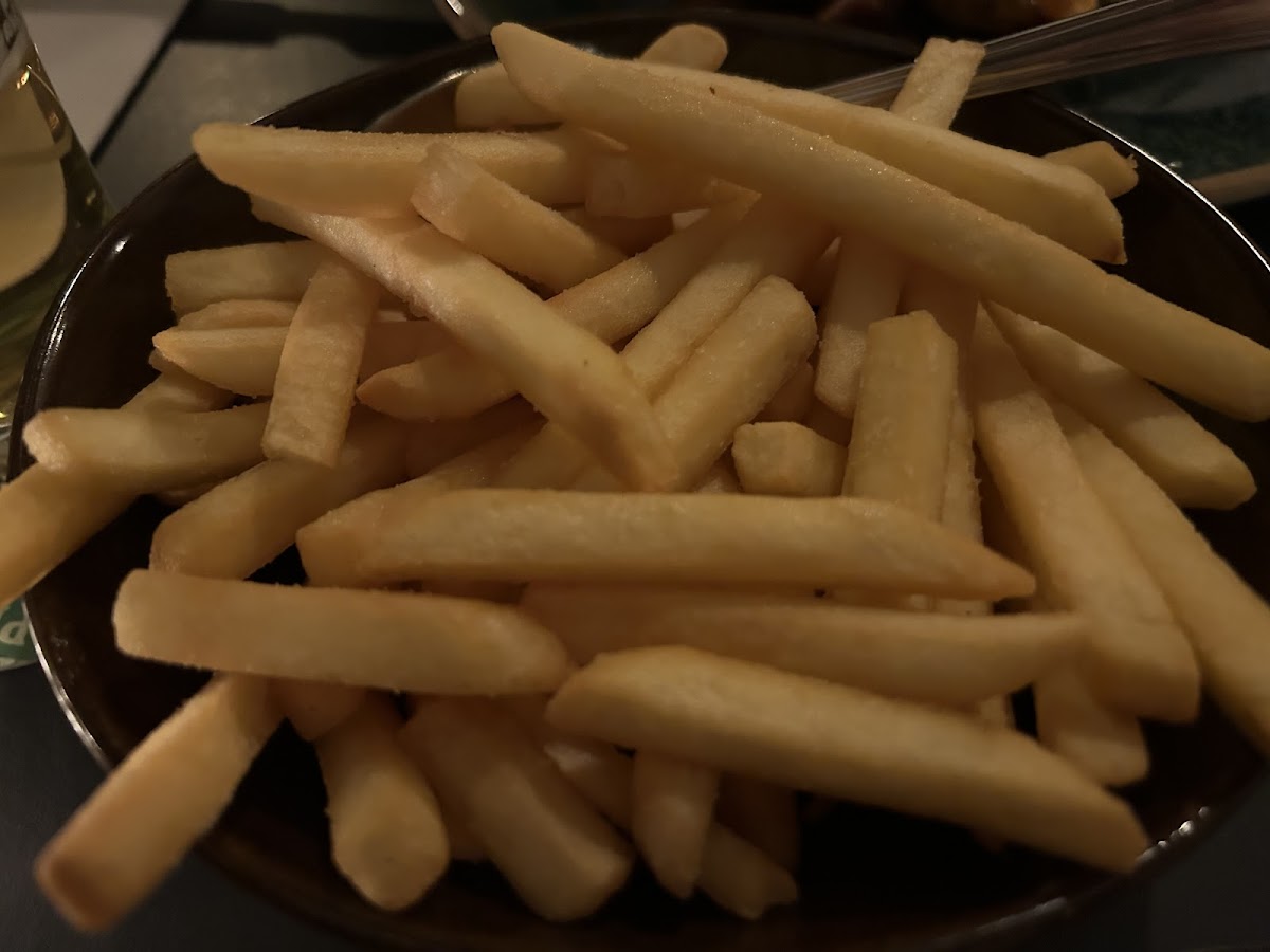 Fries are glutenfree