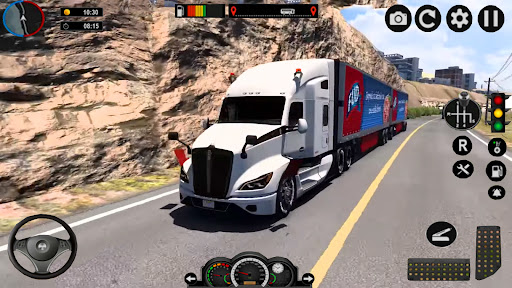 Screenshot American Semi Truck Game Sim