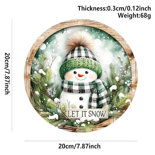 Green Snowman Pine