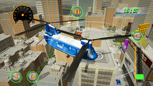 US Police Plane Transporter - Transport Simulator