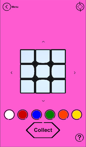 Screenshot Rubik's Cube Solver 3x3