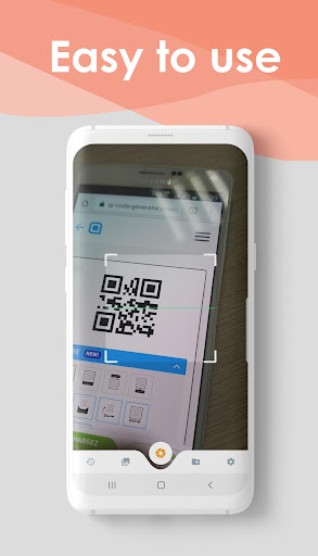 Screenshot QR code barcode scanner