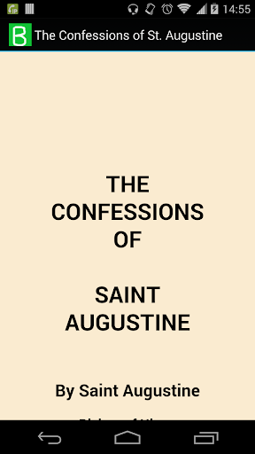 Confessions of St. Augustine