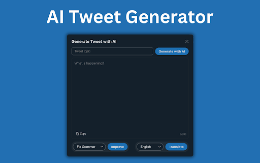 Tweet Generator