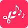 Song Cutter–mixeur audio et sectionneur MP3 icon