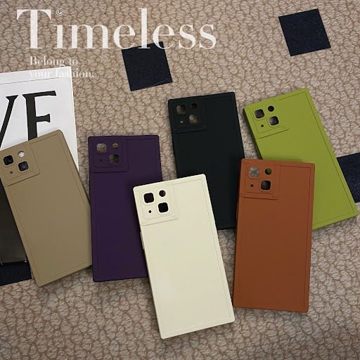 Title 1, Simple Solid Color Square Phone Case. Provides ...