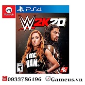 [Mã 1212Elsale0 Giảm 5% Đơn 400K] Đĩa Game Ps4 : Wwe 2K20 Hệ Us