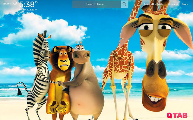 MADAGASCAR 4 Wallpapers HD Theme