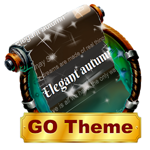 Elegant autumn GO SMS.apk 1.2