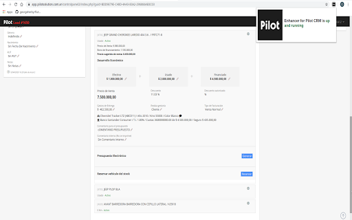 Enhancer for Pilot CRM