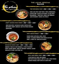 The Asian menu 4