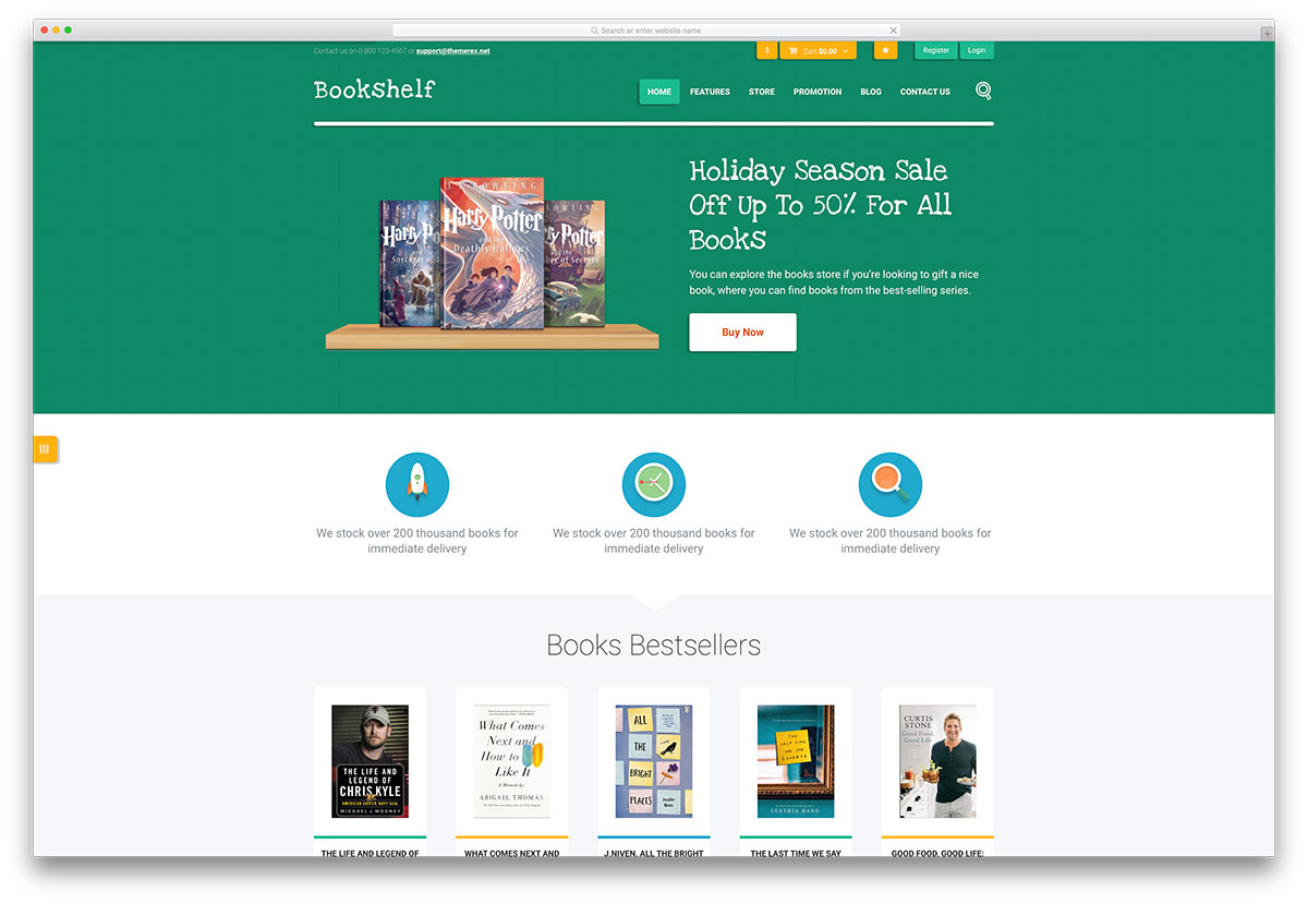 librería-ebook-store-wordpess-theme