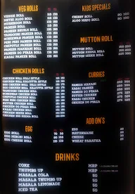 Roll Baby Roll menu 1