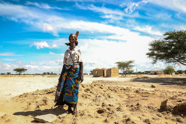 Ekai Lomoru (Affectionately known as Mama Kenya by fellow villagers) loses her shop, home and all belongings during recent floods in Loturerei Village, Lodwar.