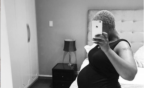 Zoleka Mandela makes it clear she's not expecting twins.