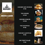 O Mai Aur Burger menu 1