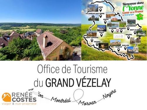 Vente viager 9 pièces 320 m² à Vézelay (89450), 129 000 €