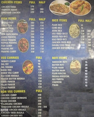 Sai Srikara Bar & Restaurant menu 2