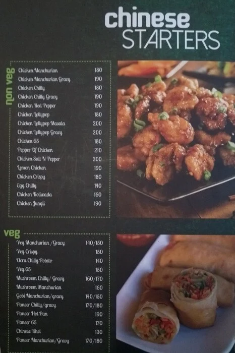 Sk's Katthi Kabab Rolls menu 