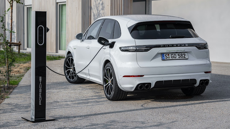 Moving with the electric times: the Cayenne plug-in hybrid is able to drive up to 44km on electric power alone at speeds up to 135km/h. Picture :SUPPLIED