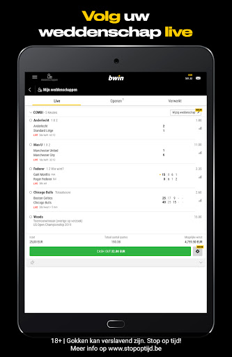 bwin - Sportweddenschappen App