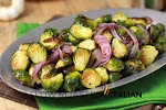 Garlic Roasted Brussels Sprouts was pinched from <a href="http://theslowroasteditalian-printablerecipe.blogspot.com/2013/11/garlic-roasted-brussels-sprouts.html" target="_blank">theslowroasteditalian-printablerecipe.blogspot.com.</a>