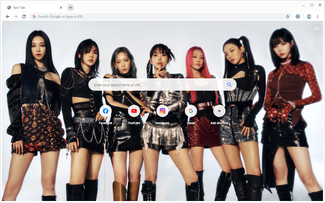 Girls On Top GOT Kpop Wallpapers New Tab chrome extension